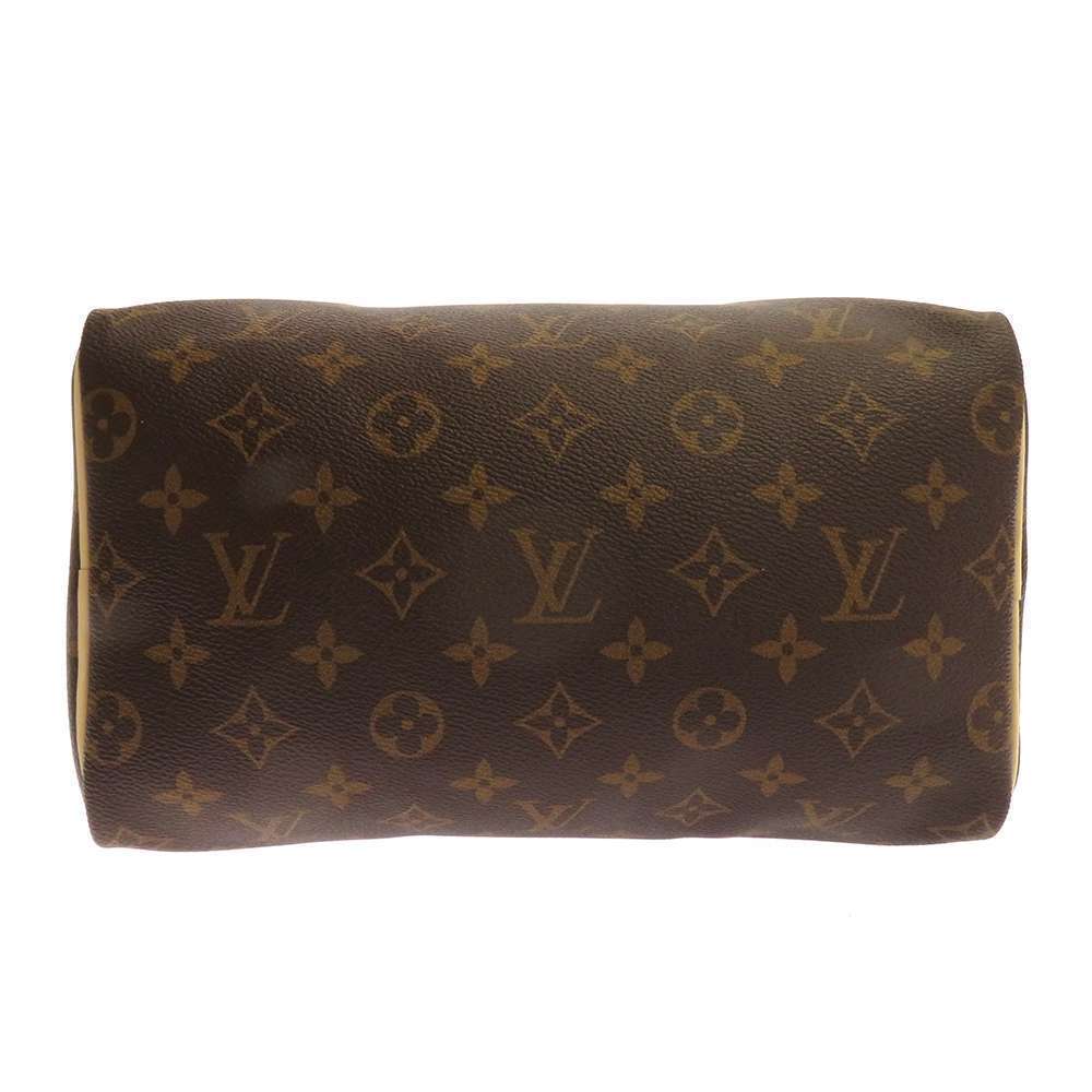 Louis Vuitton Handbag Monogram Speedy Bag Brown - Picture 4 of 8